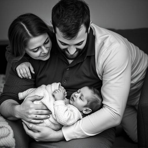 Ritratto amichevole di Luca Ferrari, esperto in fotografia di famiglia e neonati.