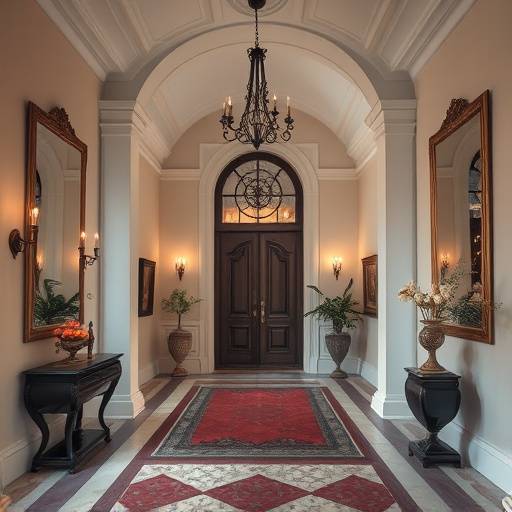 Vista esterna dell'elegante ingresso dello Studio Fotografico Luce Eterna a Firenze.